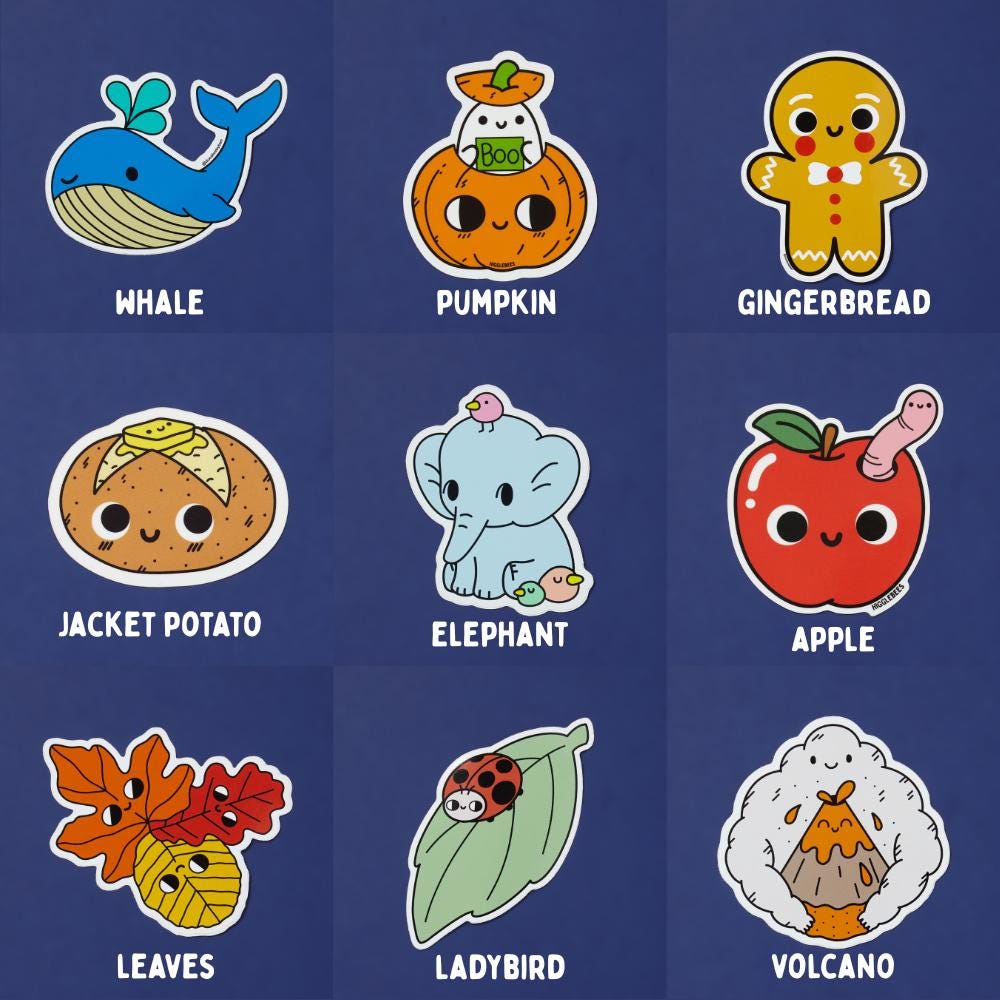 Sticker Mix Bunch Mix and Match Vinyl Sticker Bundle - Cute Laptop, Waterbottle, Journal ...