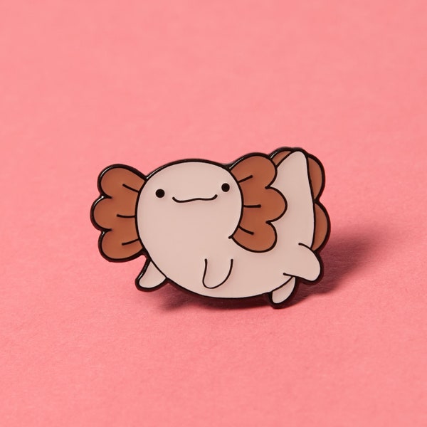 Axolotl - enamel pin