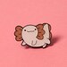 Axolotl - enamel pin - washi tape - keyring 