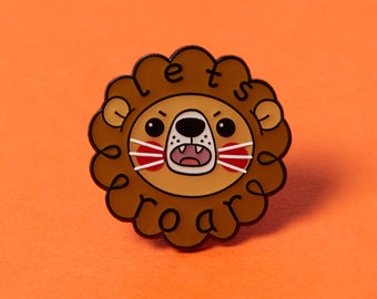 Lion - enamel pin