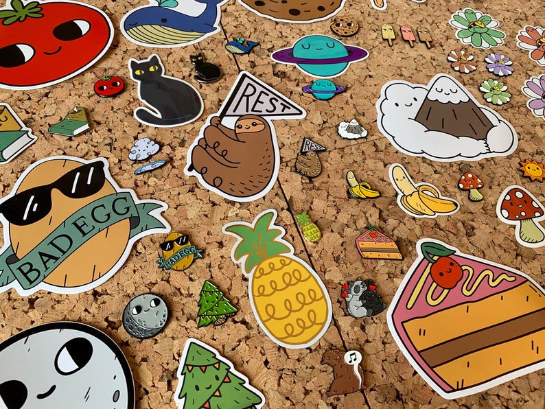 starts JUNE 2021 Pin Badge Club 12 month subscription
