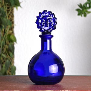 Altes blaues glas