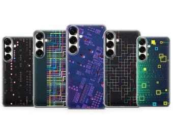 Programmiermuster Handyhülle - Code Inspiriertes Tech Design