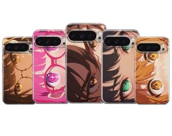 Anime Big Eyes Handyhülle — Kawaii Manga Style Design