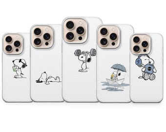 Snoopy Phone Case – Peanuts Cartoon Design