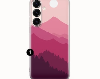 Szenische Berglandschaft - Handyhülle aus der Natur inspiriert