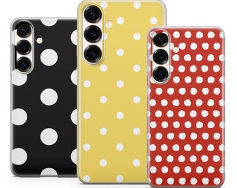 Classic Polka Dot Phone Case - Retro minimalistischer TPU-Schutz