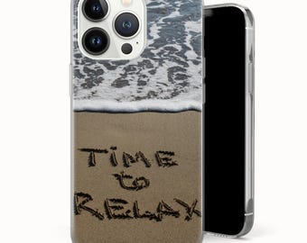 Ocean Breeze Handyhülle - Sand graviert Beach Design, Küstenschutz