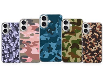 Taktische Camouflage-Handyhülle - Robuste Militärarmee-Print-Cover