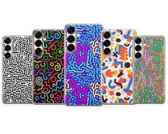 Keith Haring Pop Art Handyhülle – 80er Jahre Street Design TPU-Schutz