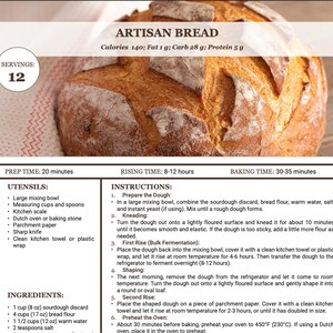 Zero-Waste Sourdough Cookbook | 100 Easy & Delicious Recipes Using Discard for Sustainable Baking