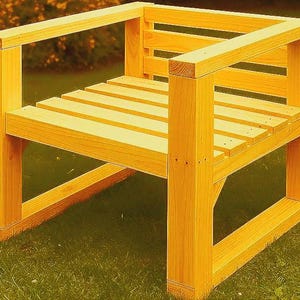 Compact Stackable Garden Chair Plans – Easy PDF Build Guide