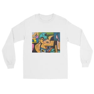 Modern art long sleeve tshirt
