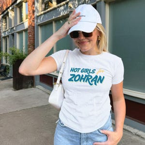 Hot Girls for Zohran Tee, Zohran for NYC, Vote Zohran, Zohran Mamdani, Zohran Shirt, Zohran for Mayor,  Democratic Socialists of America