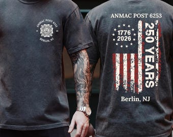 Comfort Colors® Veteran 4th of July Shirt, 250th Anniversary USA Shirt, 250th Custom Shirt, 1776–2026 Patriotic American Flag Tee