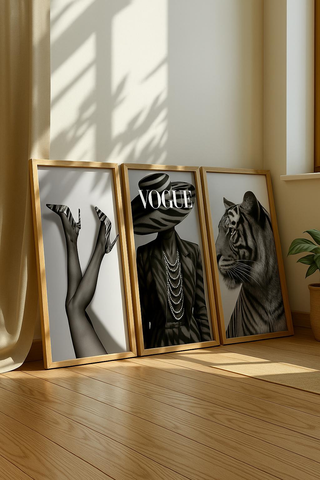 Vogue Wall Art Framed - Etsy