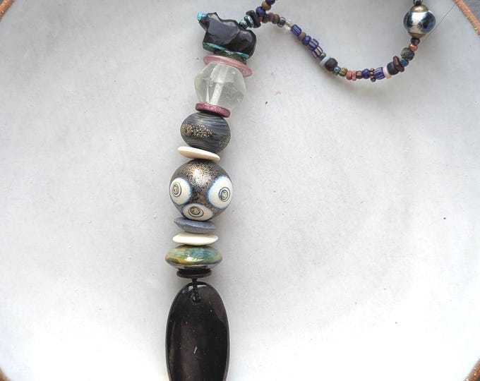 Bear Spirit: Spirit Bead hand mala for meditation and contemplation