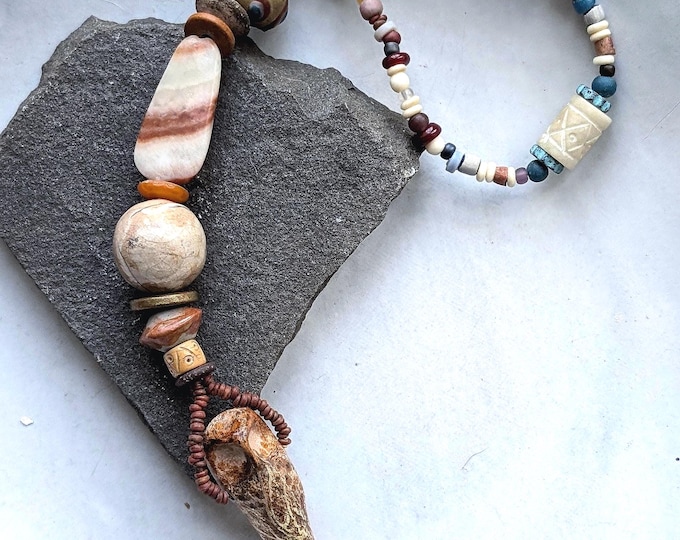 Hand mala: Wisdom Seeker -  Prayer beads for meditation and contemplation