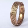 Gold Chaos - Rustic Men's Wedding Ring in 18kt Gold and Oxidized ...