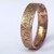 Gold Chaos - Rustic Men's Wedding Ring in 18kt Gold and Oxidized ...