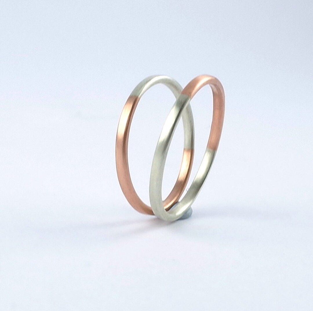 Hers and Hers Wedding Rings or Promise Rings, Golden Ratio 9k White and — free download