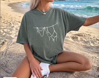 Coquette Lingerie Art Tee | Soft Girl Aesthetic Shirt | Comfort Colors Graphic Tee | Feminine Gift for Her | Dainty Y2K Top