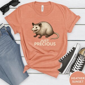 Cute Possum T-Shirt For an Animal Lover, Opossum Lover Tee, Gifts for Animal Lovers,Just Precious Possum Shirt,Possum Love Shirt,Best Seller