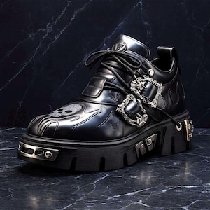 Vintage New Rock Shoes - Etsy UK