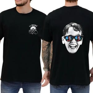 The Sandlot Shirt – Squints Palledorous L7 Weenie Tee, doppelseitiger Druck, 90er Jahre Baseball Film Shirt, lustiges Retro Geschenk für Männer Frauen Fans