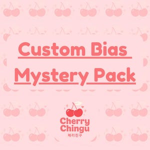 Custom Kpop Idol Bias Mystery Pack