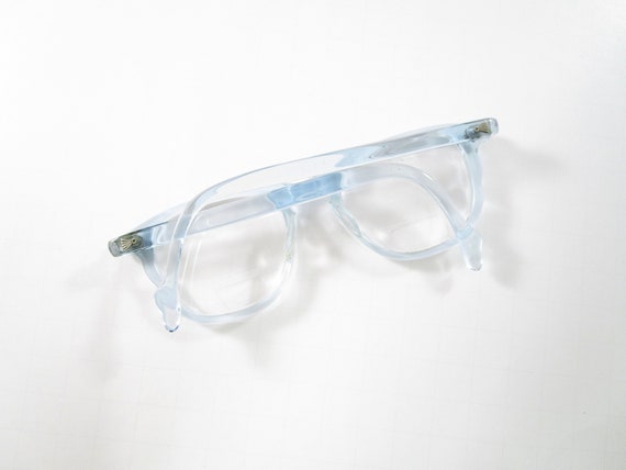 Baby blue cat eye glasses vintage women's eyeglas… - image 6