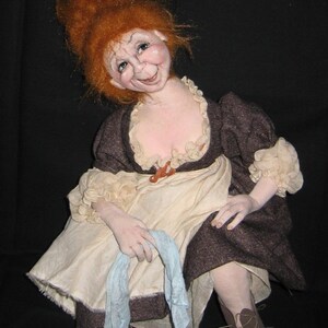 Jeanne - the Innkeepers Wife.  Cloth Doll E- Pattern