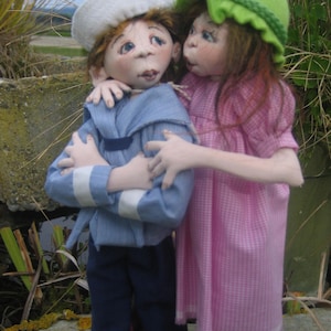Cloth Doll Pattern Jessie and Jack by SFM Cloth Dolls With Attitude