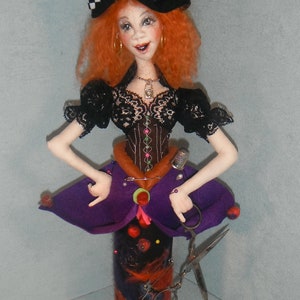 Practical Pindora - pincushion stump doll pattern.