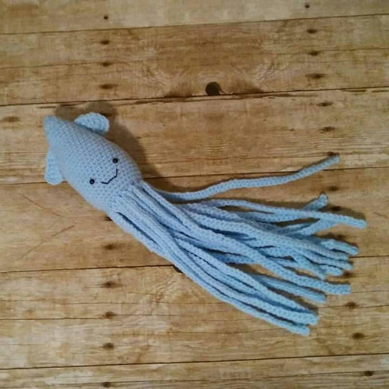 Squid Plushie Stuffed Animal Sea Life Plush Nautical Theme | Etsy