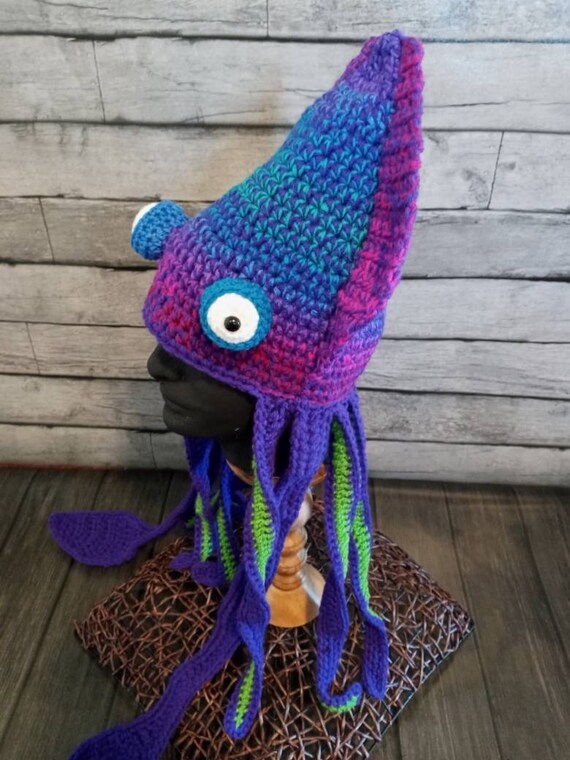 Squid Beanie Cephalopod Hat Octopus 