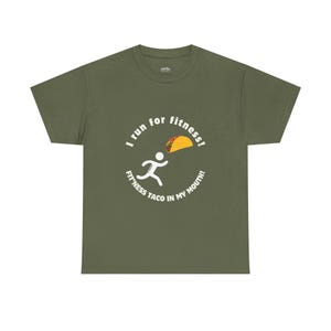 Free Shipping!  t-shirt running funny.  Funny t-shirt for running fans.  Father day Gift, Funny shirt tacos