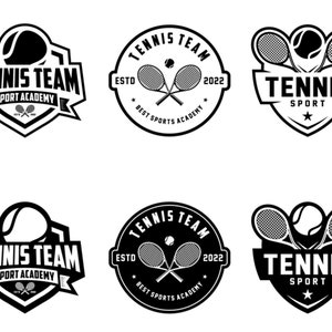 Tennis Bundle SVG PNG DXF Files, Cut Files for Cricut Silhouette, Tennis Gift
