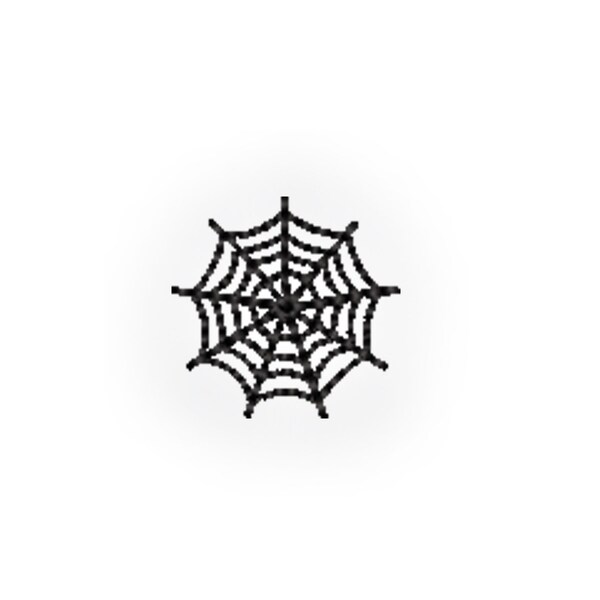 Spiderweb Mini Embroidery Design, Spiderweb Embroidery File Download, Halloween Embroidery, Cute Spiderweb