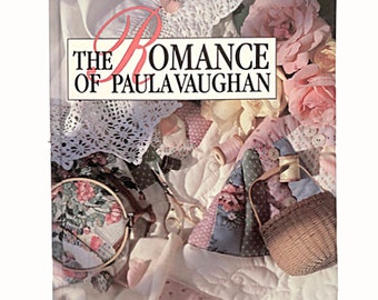 Paula Vaughan Cross Stitch Book The Romance of Paula Vaughan New Cross Stitch Book Vintage Cross Stitch Book Paula Vaughan Cross Stitch