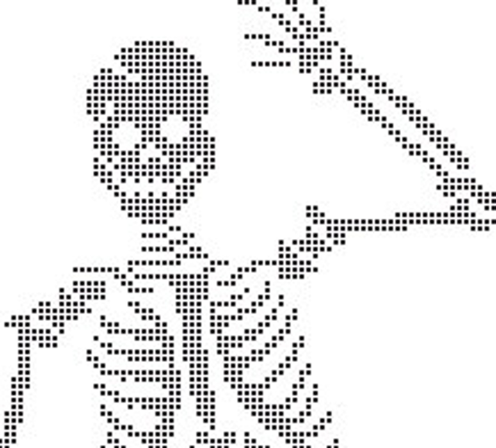 Skeleton Cross Stitch Skeletons Halloween Cross Stitch | Etsy