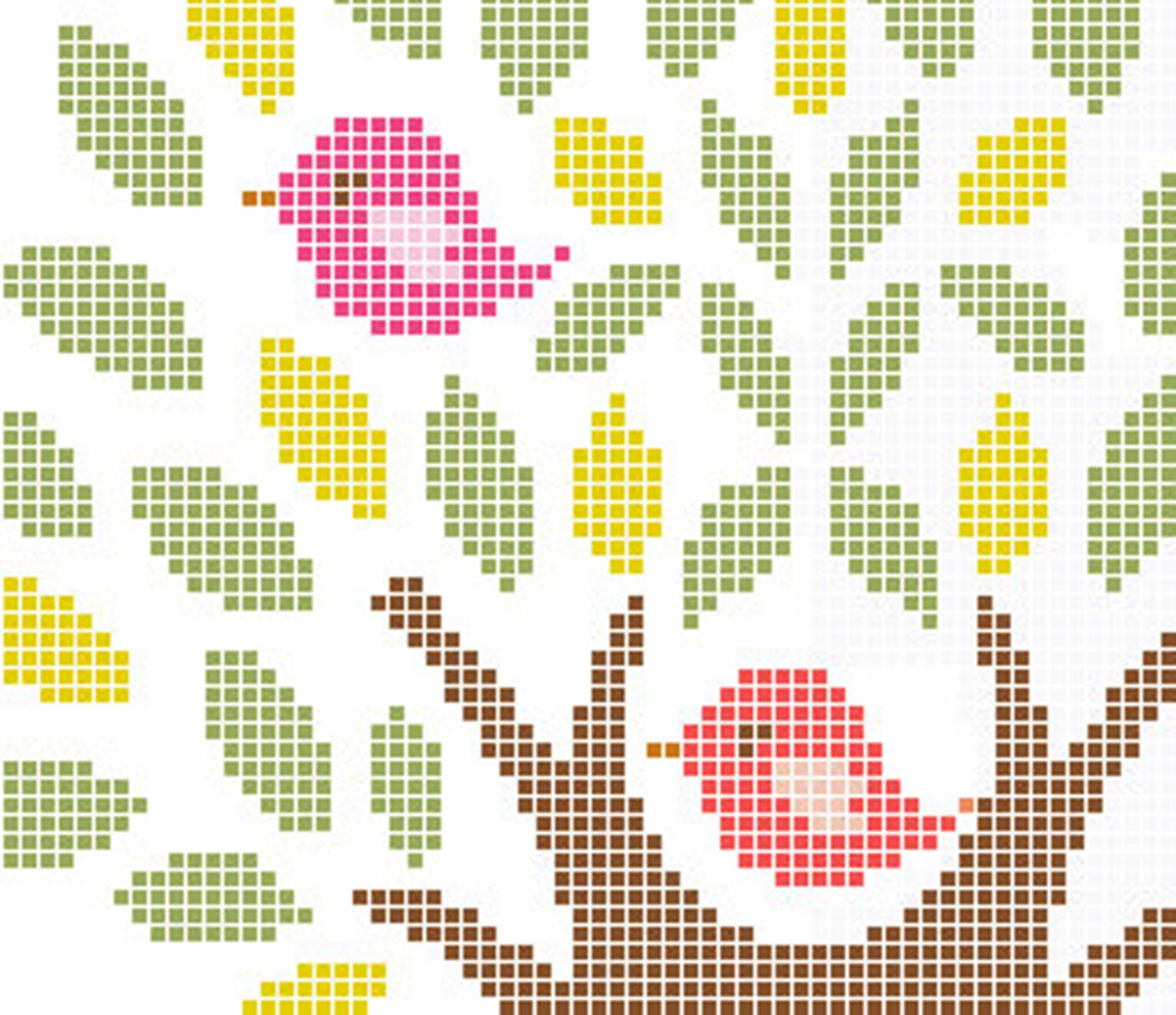 Love birds cross stitch patterns free cross stitch kits embroidery