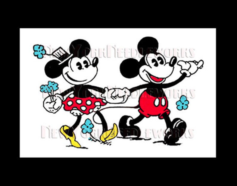 Download Vintage Mickey Mouse Cross Stitch Minnie By Newyorkneedleworks On Etsy Disney Cross Stitch Mickey Mouse Mickey And Minnie Needlepoint Patterns Kits How To Safarni Org