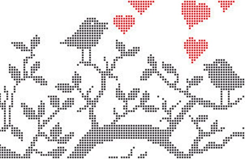 Bird Cross Stitch Pattern Cross Stitch Pattern Cross Stitch | Etsy