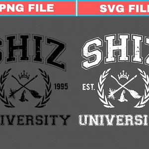 Shiz University SVG PNG: Musical Movie Lover Gift (Digital Download