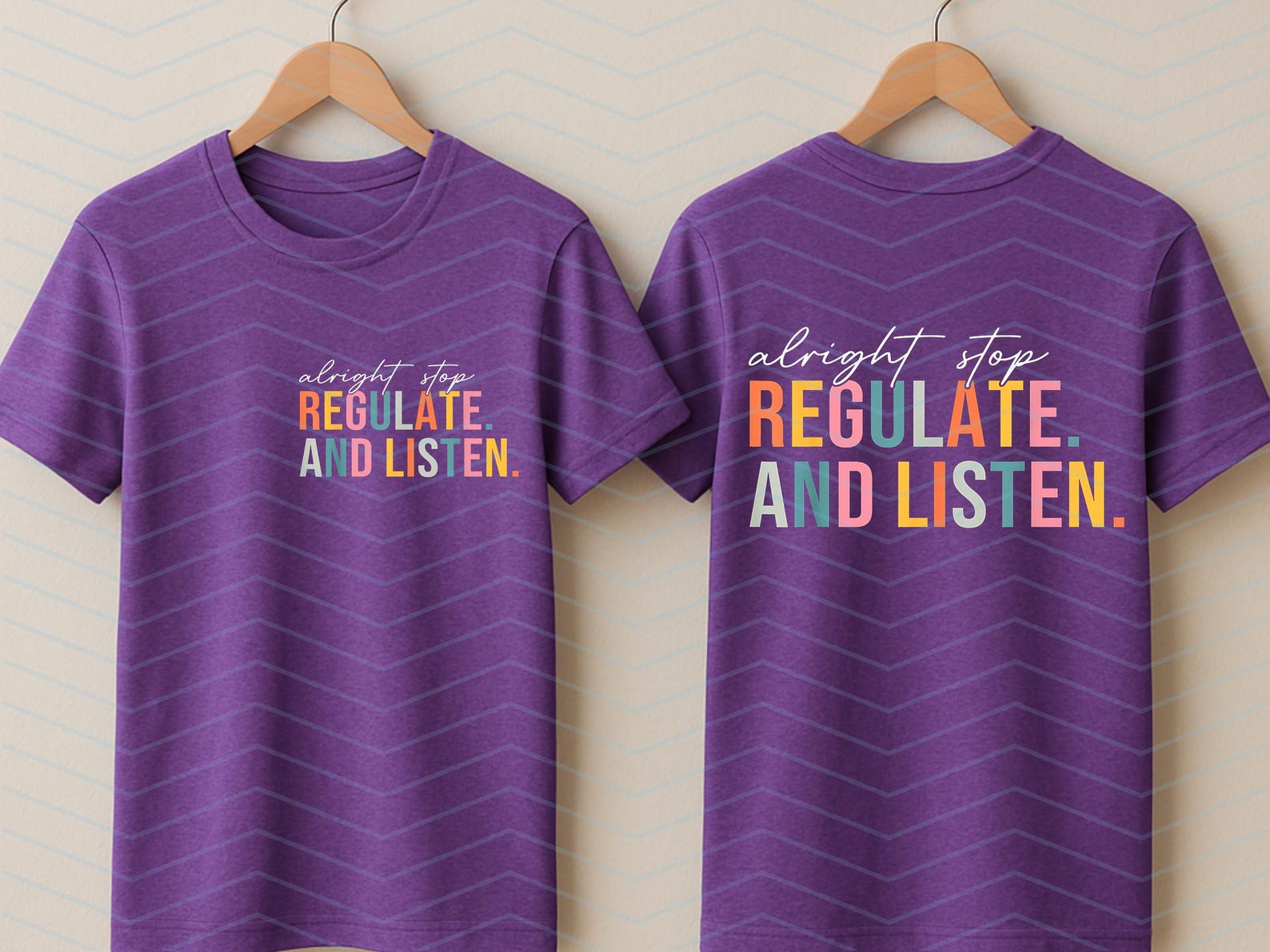 Alright Stop Regulate and Listen PNG, Counselor OT Psychologist ...