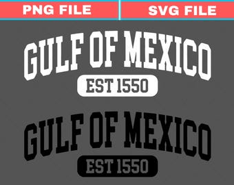 Golfo do México Est 1550 SVG (Download Digital)