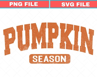 Retro Pumpkin Season SVG: Thanksgiving Fall Designs (Digital Download)