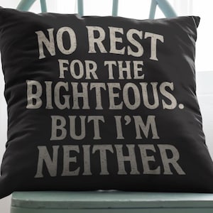 Inspirational Quote Pillow | Cozy Home Decor | Motivational Gift | Couch Cushion | Funny Home Accent