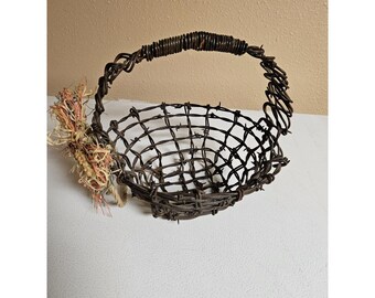 Vintage American Playground Device Co. Metal Wire Locker Basket